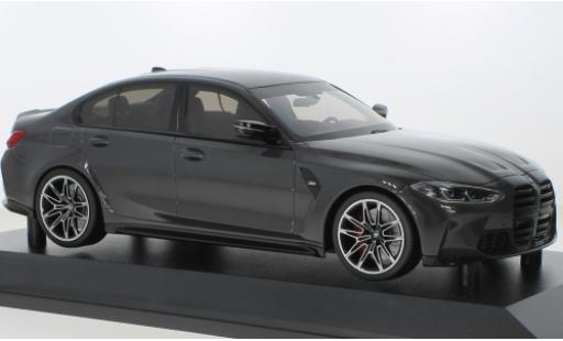 Diecast model cars Bmw M3 berline metallise grey 2020 1/18 Minichamps