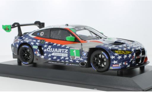 Diecast model cars Bmw M4 gt3 GTD No.1 Paul Miller Racing IMSA 6h Watkins Glen 2022 1/18 Minichamps