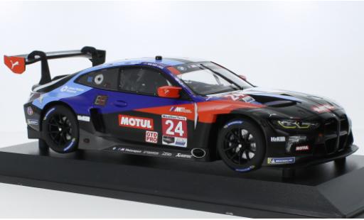 Diecast model cars Bmw M4 gt3 GTD No.24 M Team RLL IMSA 2022 1/18 Minichamps