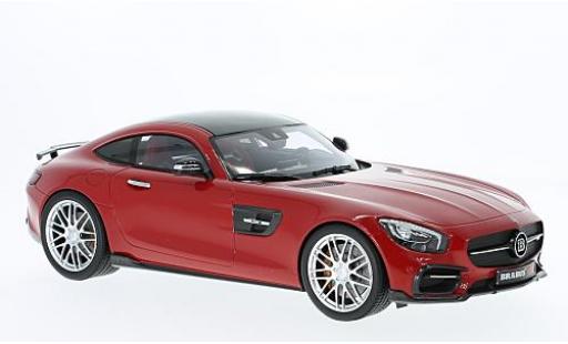 Diecast model cars Mercedes AMG GT GT S Brabus 600 For (Basis ) red 2015 1/18 Minichamps