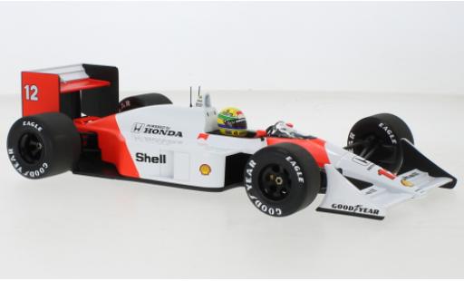 Diecast model cars McLaren MP4 MP4/4 Honda No.12 formula 1 GP Japan 1988 1/18 Minichamps