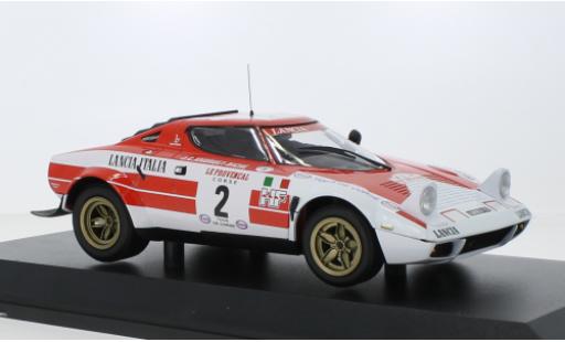 Diecast model cars Lancia Stratos HF No.2 -Italia Marlboro Rally WM Tour de Corse 1974 1/18 Minichamps
