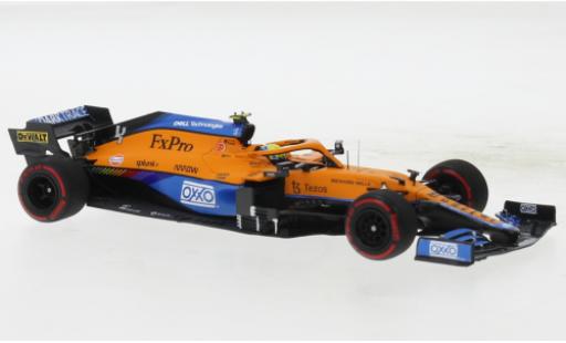 Diecast model cars McLaren F1 MCL35M No.4 Team formule 1 GP Russie 2021 1/43 Minichamps