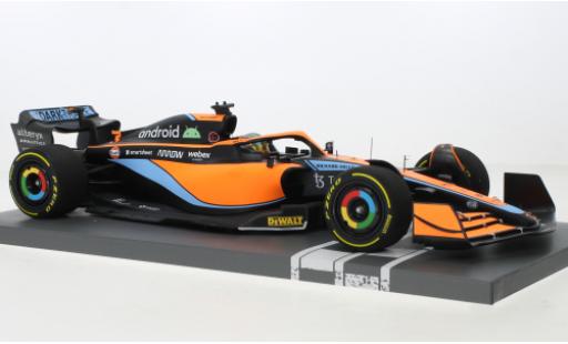 Diecast model cars McLaren F1 MCL36 No.3 Team formule 1 GP Bahrain 2022 1/43 Minichamps