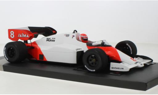 Diecast model cars McLaren MP4 MP4/2 TAG No.8 Marlboro International formula 1 GP Portugal 1984 1/18 Minichamps