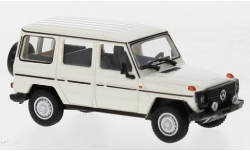 Diecast model cars Mercedes Classe G Base G (W460) white 1979 1/87 Minichamps