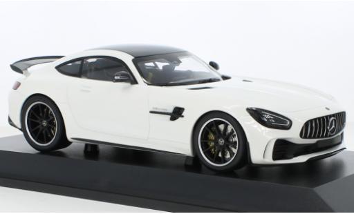 Diecast model cars Mercedes AMG GT Base -R metallise white 2021 1/18 Minichamps