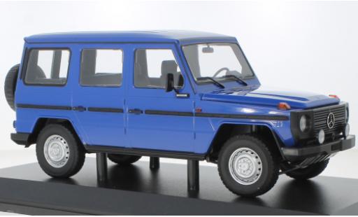 Diecast model cars Mercedes Classe G LWB G-classe (W460) blue 1980 1/18 Minichamps
