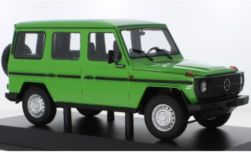 Diecast model cars Mercedes Classe G LWB (W460) green 1980 1/18 Minichamps
