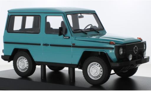 Diecast model cars Mercedes Classe G SWB (W460) turquoise 1980 1/18 Minichamps