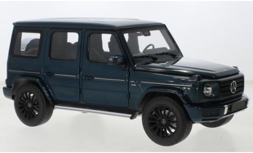 Diecast model cars Mercedes Classe G Base (W463) metallise blue 2020 1/18 Minichamps
