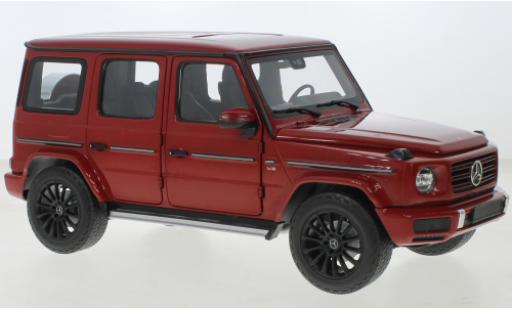 Diecast model cars Mercedes Classe G Base (W463) red 2020 1/18 Minichamps