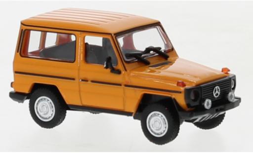 Diecast model cars Mercedes Classe G SWB G-Mod&Atilde;&uml;le (W460) orange 1980 1/87 Minichamps