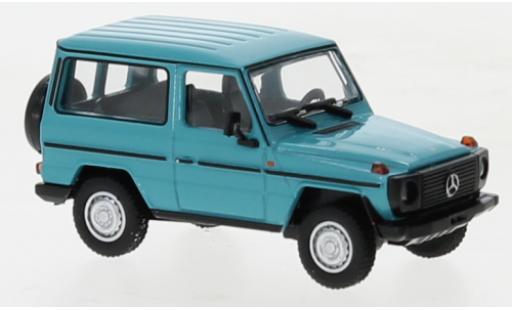 Diecast model cars Mercedes Classe G SWB G-Mod&Atilde;&uml;le (W460) turquoise 1980 1/87 Minichamps