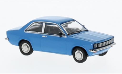 Diecast model cars Opel Kadett C Base C blue 1973 1/87 Minichamps