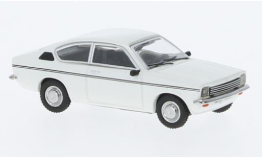 Diecast model cars Opel Kadett C Coupe C white 1973 1/87 Minichamps