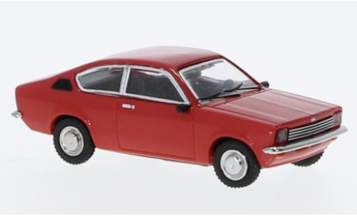 Diecast model cars Opel Kadett C Coupe C red 1973 1/87 Minichamps