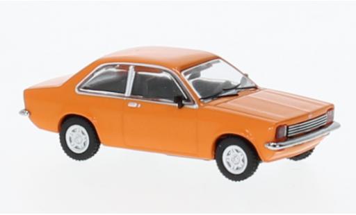 Diecast model cars Opel Kadett C Base C orange 1973 1/87 Minichamps