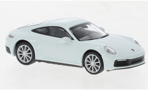 Diecast model cars Porsche 911 4S Carrera white 2019 1/87 Minichamps