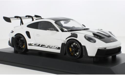 Diecast model cars Porsche 911 GT3 R S white 2023 1/43 Minichamps