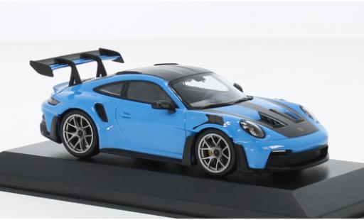 Diecast model cars Porsche 911 GT3 R S blue 2023 1/43 Minichamps