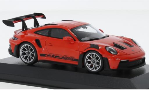 Diecast model cars Porsche 911 GT3 R S red 2023 1/43 Minichamps