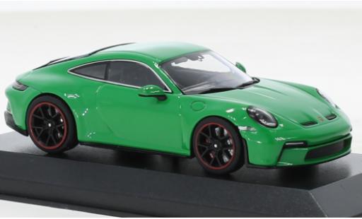 Diecast model cars Porsche 911 GT3 Touring green 2022 1/43 Minichamps