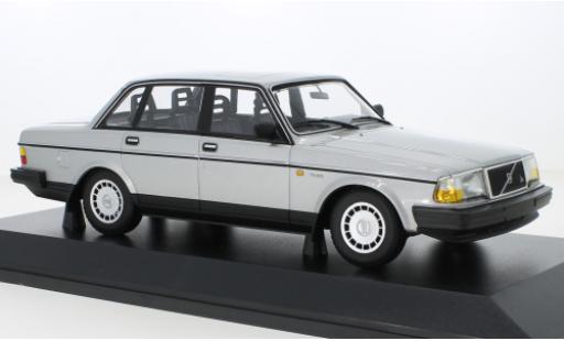 Diecast model cars Volvo 240 GL grey 1986 1/18 Minichamps