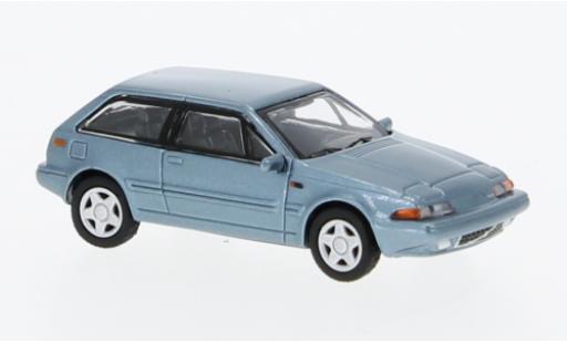 Diecast model cars Volvo 480 Turbo metallise blue 1987 1/87 Minichamps