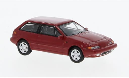 Diecast model cars Volvo 480 Turbo red 1987 1/87 Minichamps