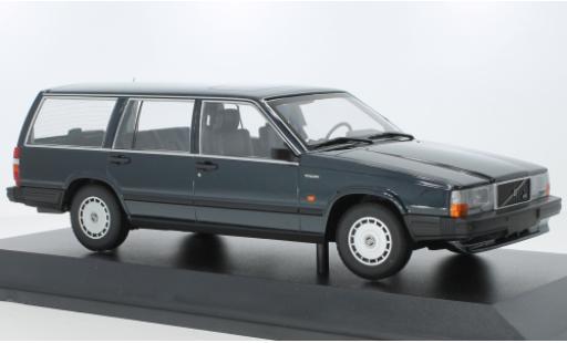 Diecast model cars Volvo 740 GL Estate metallise grey 1986 1/18 Minichamps
