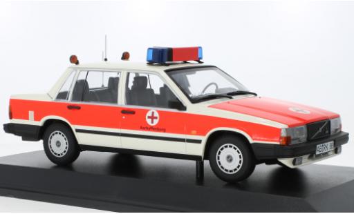 Diecast model cars Volvo 740 GL DRK Aschaffenburg 1986 1/18 Minichamps