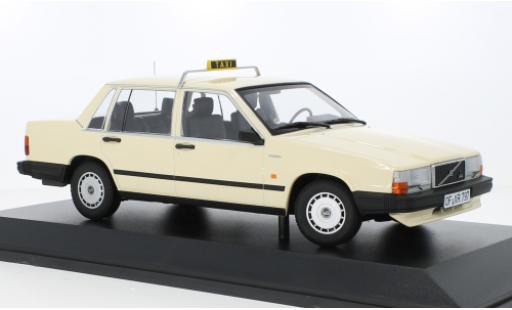 Diecast model cars Volvo 740 GL Taxi (D) 1986 1/18 Minichamps