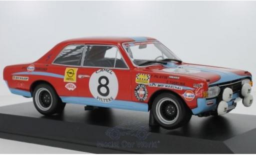 Diecast model cars Opel Commodore A Steinmetz No.8 24h Spa 1972 C.Tuerlinx/T.Pilette 1/18 Minichamps
