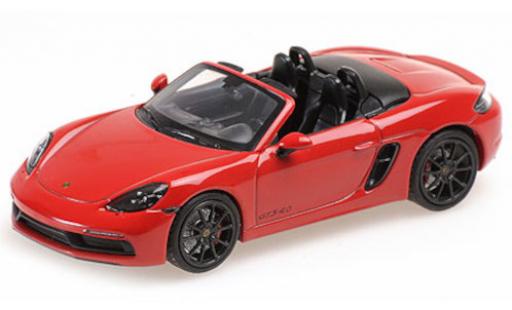 Diecast model cars Porsche 718 GTS (982) red 2020 1/43 Minichamps