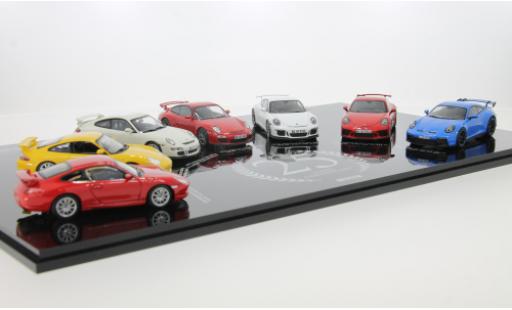 Diecast model cars Porsche 911 GT3 7er Set: 25th Anniversary 1/43 Minichamps