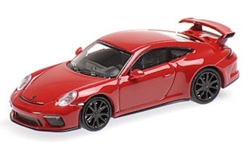 Diecast model cars Porsche 911 GT3 red 2017 1/87 Minichamps