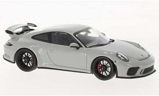 Diecast model cars Porsche 911 GT3 grey 2017 1/43 Minichamps