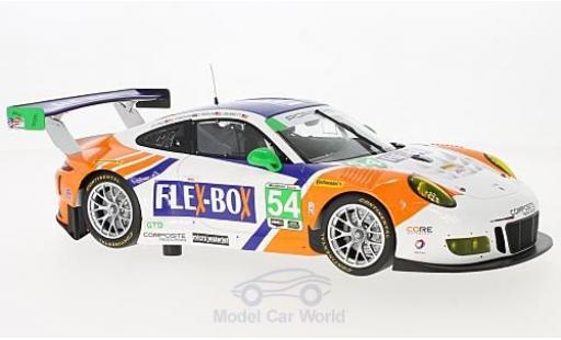 Diecast model cars Porsche 911 GT3 R No.54 Core Autosport Flex-Box 24h Daytona 2017 J.Bennett/C.Braun/P.Long/N.J&Atilde;&para;nsson 1/18 Minichamps