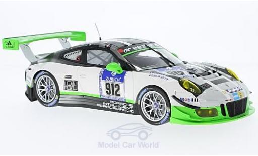 Diecast model cars Porsche 911 GT3 R No.912 24h N&Atilde;&frac14;rburgring 2016 M.Christensen/J.Bergmeister/F.Makowiecki/.Lietz 1/18 Minichamps