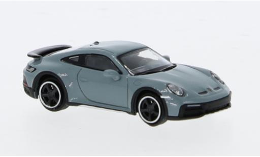 Diecast model cars Porsche 911 Dakar metallise green 2022 1/87 Minichamps