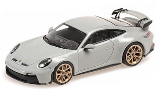 Diecast model cars Porsche 911 GT3 grey 2020 1/43 Minichamps