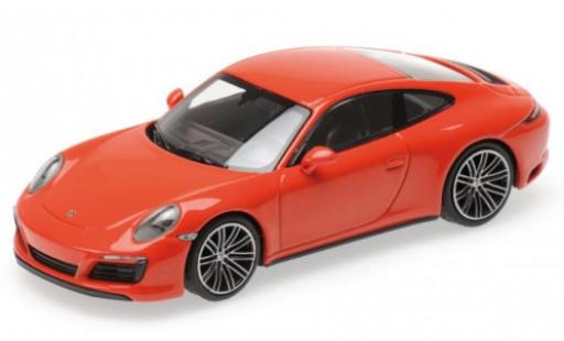 Diecast model cars Porsche 911 GT3 orange 2020 1/43 Minichamps