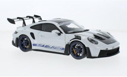Diecast model cars Porsche 911 GT3 R S metallise grey 2022 1/18 Minichamps