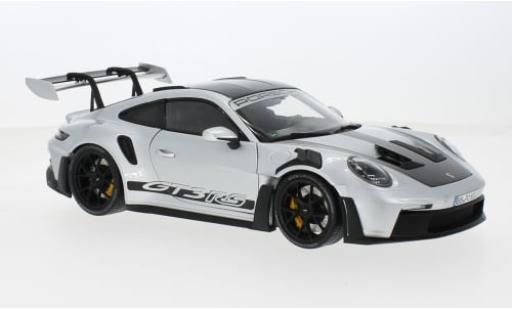 Diecast model cars Porsche 911 GT3 R S silver 2022 1/18 Minichamps