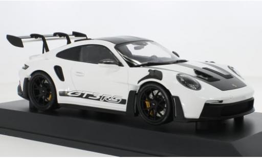Diecast model cars Porsche 911 GT3 R S white 2023 1/18 Minichamps