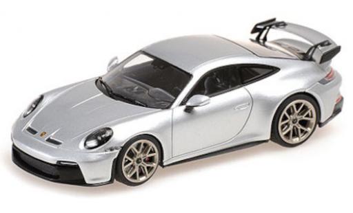 Diecast model cars Porsche 911 GT3 grey 2020 1/43 Minichamps