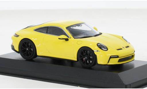 Diecast model cars Porsche 911 GT3 Touring yellow 2022 1/43 Minichamps