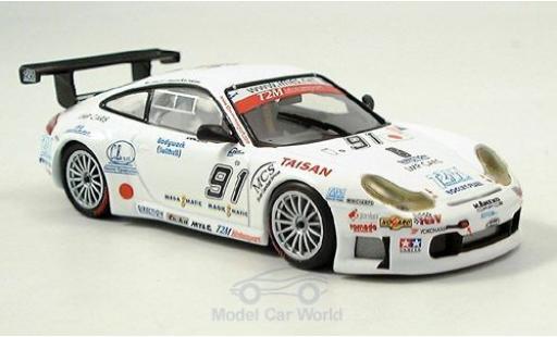 Diecast model cars Porsche 911 GT3 RSR No.91 T2M Motorsport 1000km Spa 2005 Yamagishi/A.Caffi/Pompidou 1/43 Minichamps