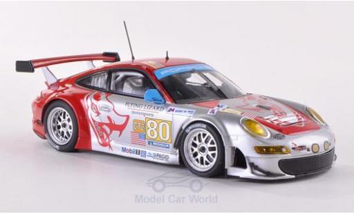 Diecast model cars Porsche 911 GT3 RSR No.80 Flying Lizard Motorsports Le Mans 24h Le Mans 2009 J.Bergmeister/S.Neiman/D.Law 1/43 Minichamps